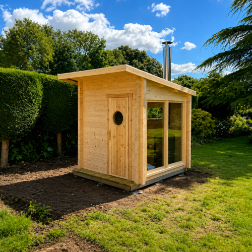 CSL Construction - Outdoor Sauna